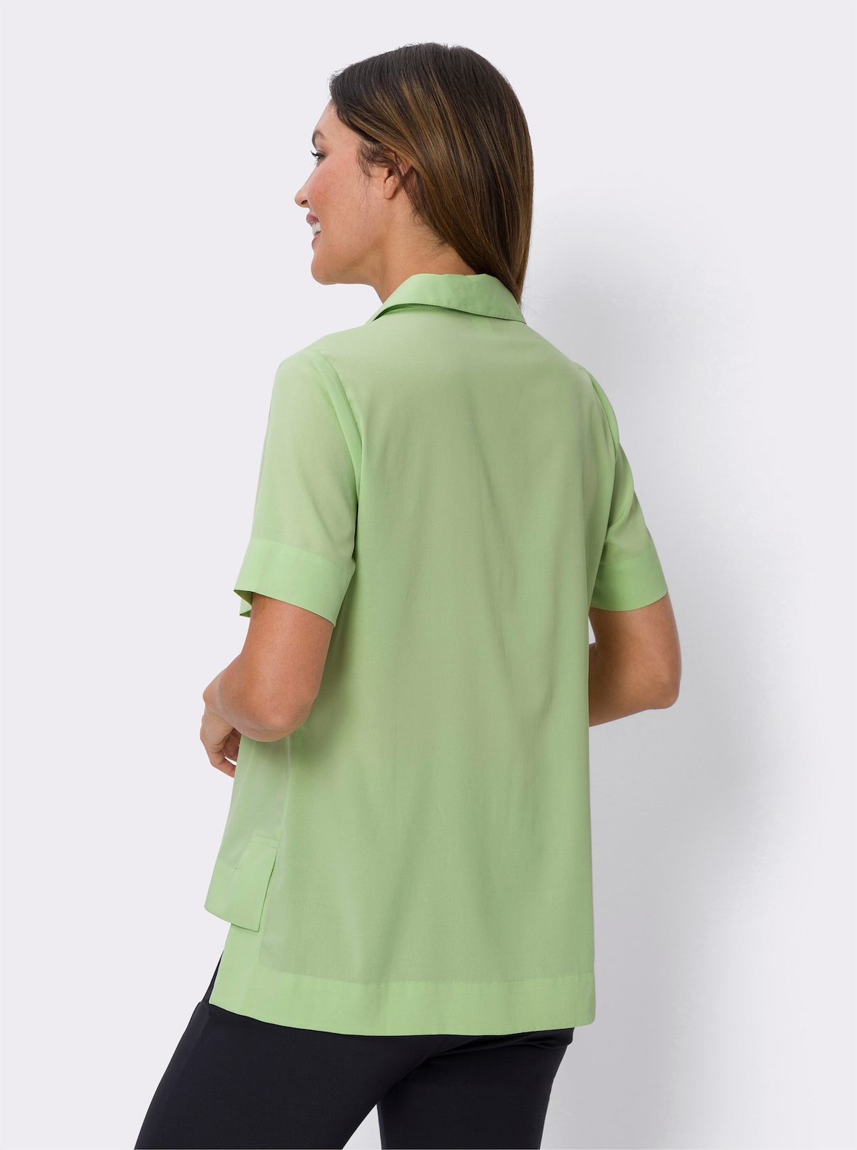 Comfortabele blouse - resedagroen