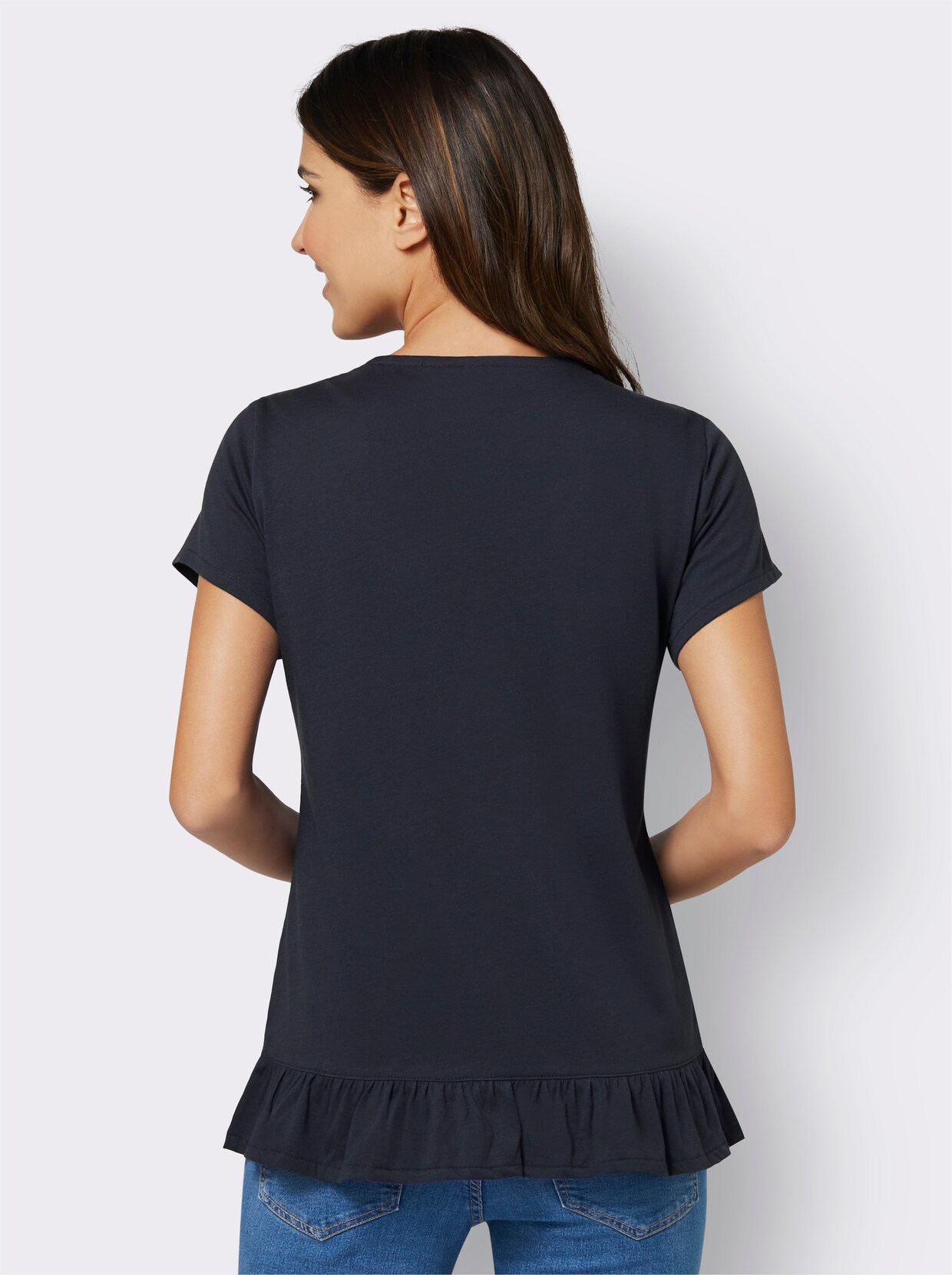 Shirt met korte mouwen - marine