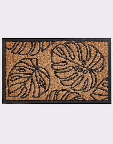 heine home Fußmatte - natur-schwarz