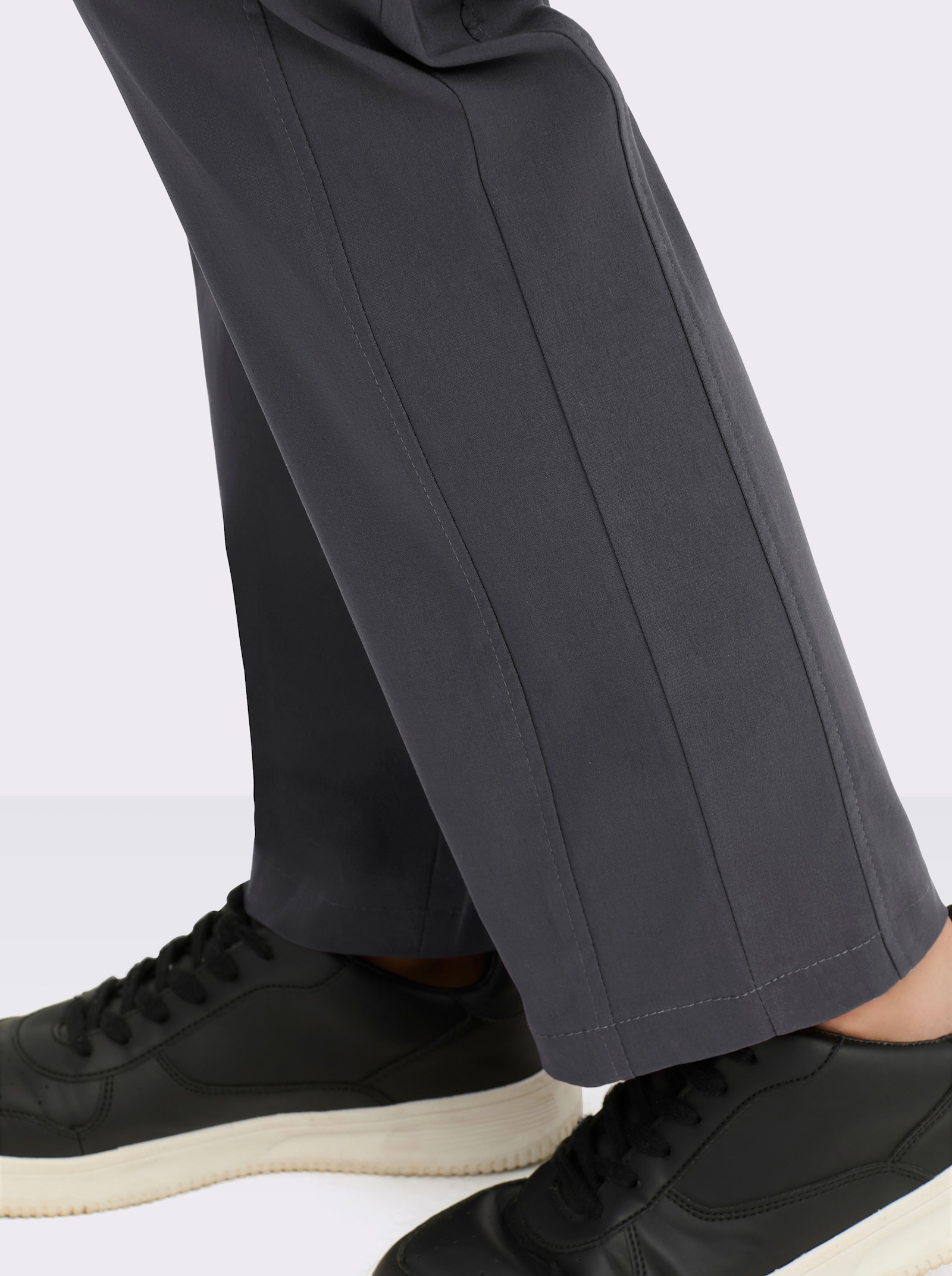 Stehmann Comfort line Hose mit Dehnbund, Viskose-Qualität - grafit
