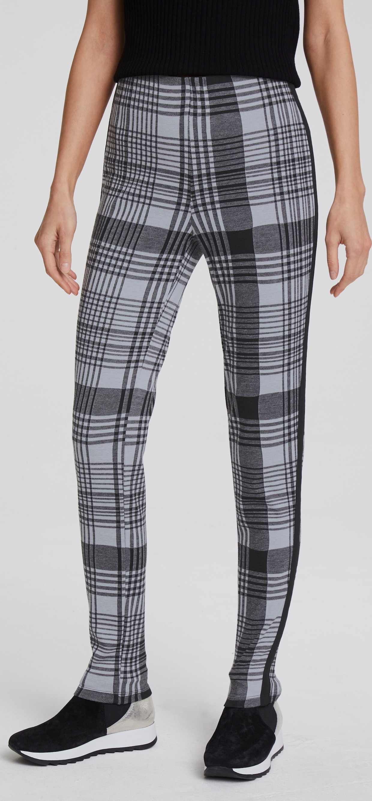 heine Broek - zwart/wit