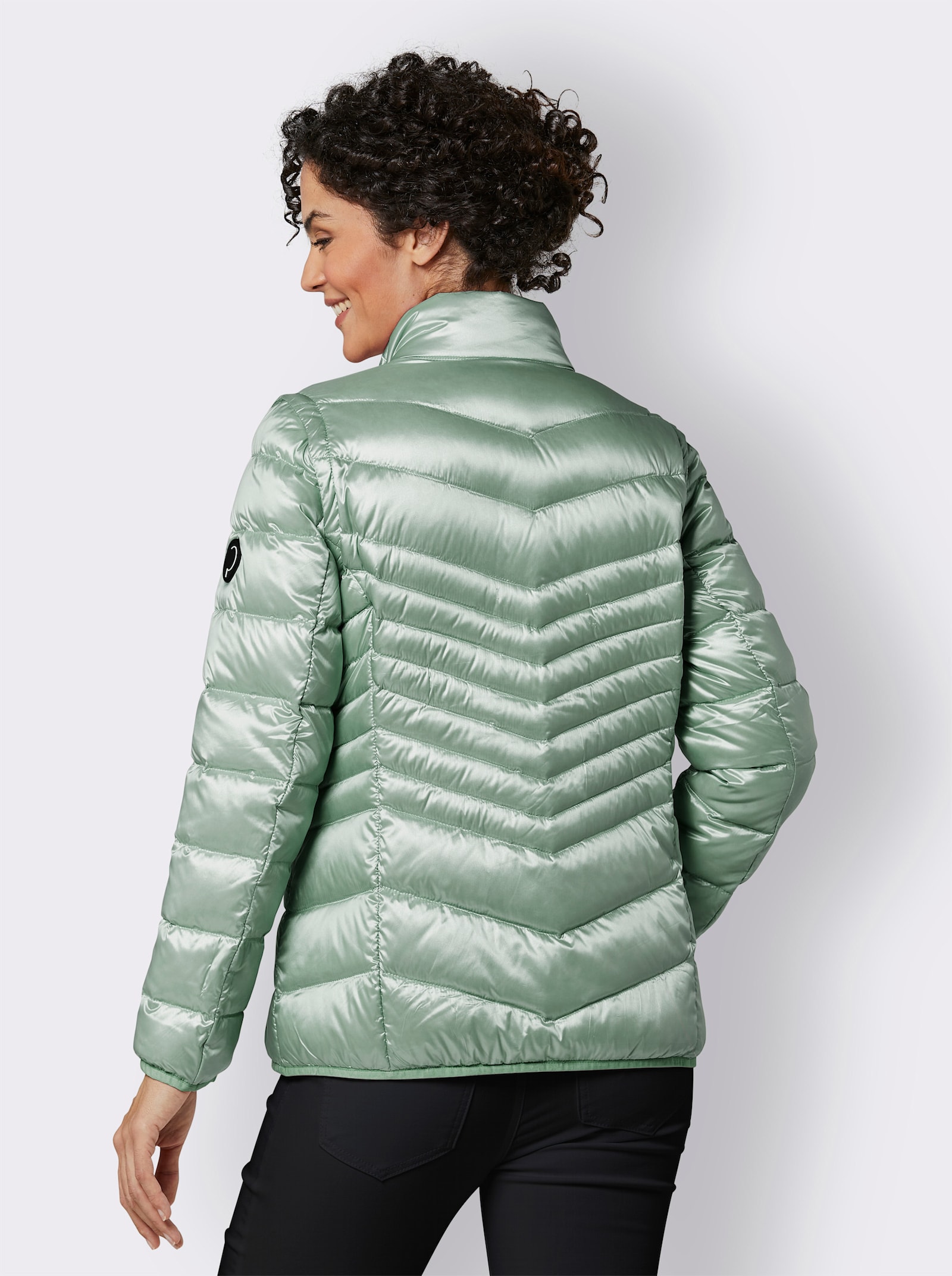 CREATION L PREMIUM 2-in-1-Jacke mit abzippbaren Ärmeln - kalkmint