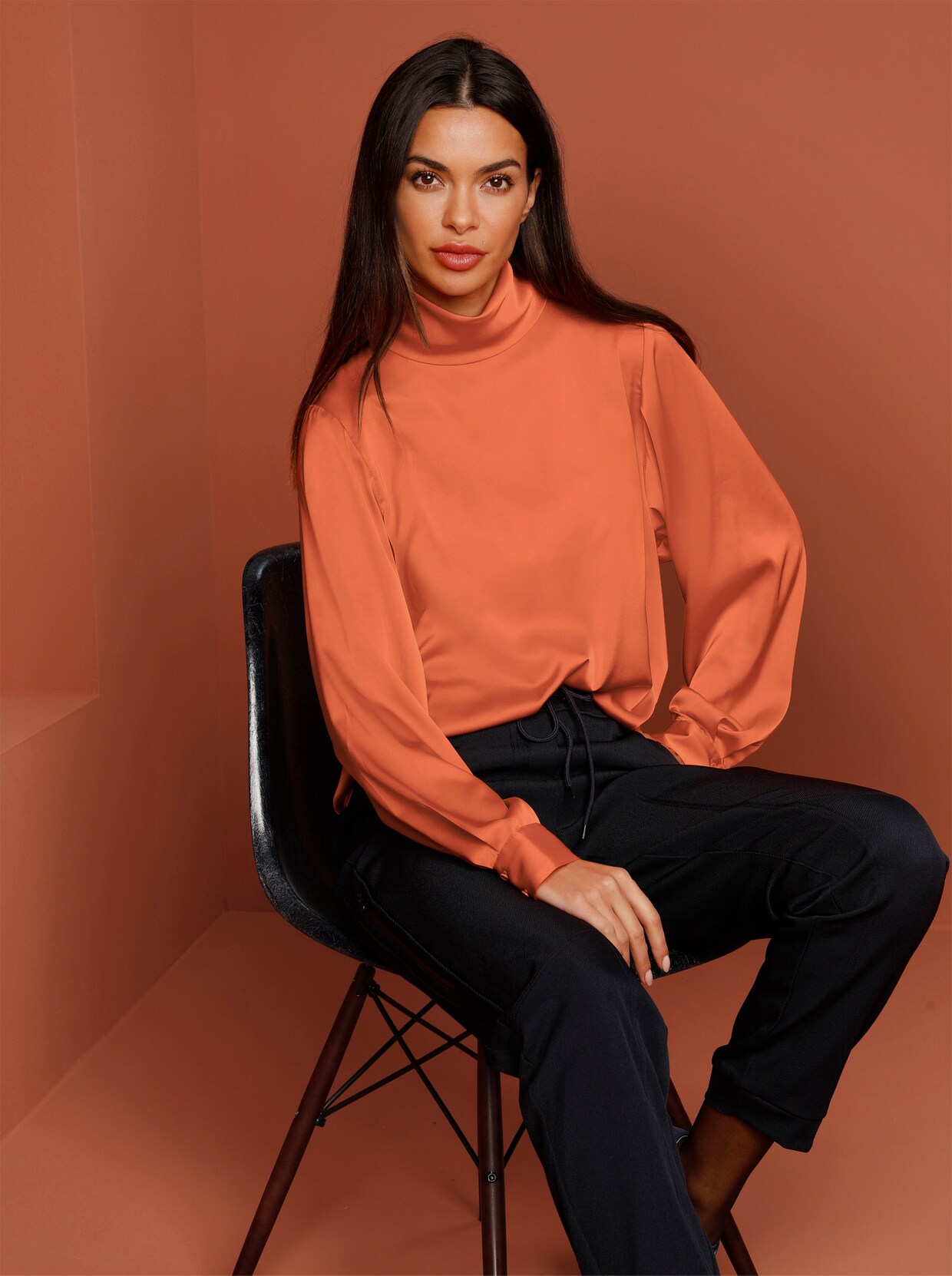 heine Blouse - mandarijn
