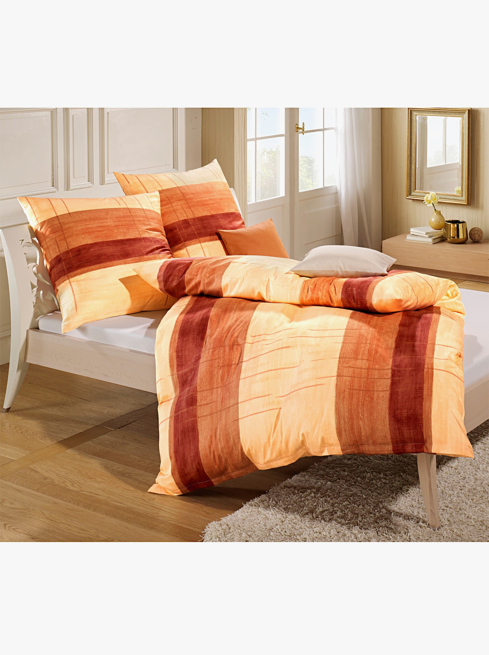 Irisette Bettwäsche - terrakotta