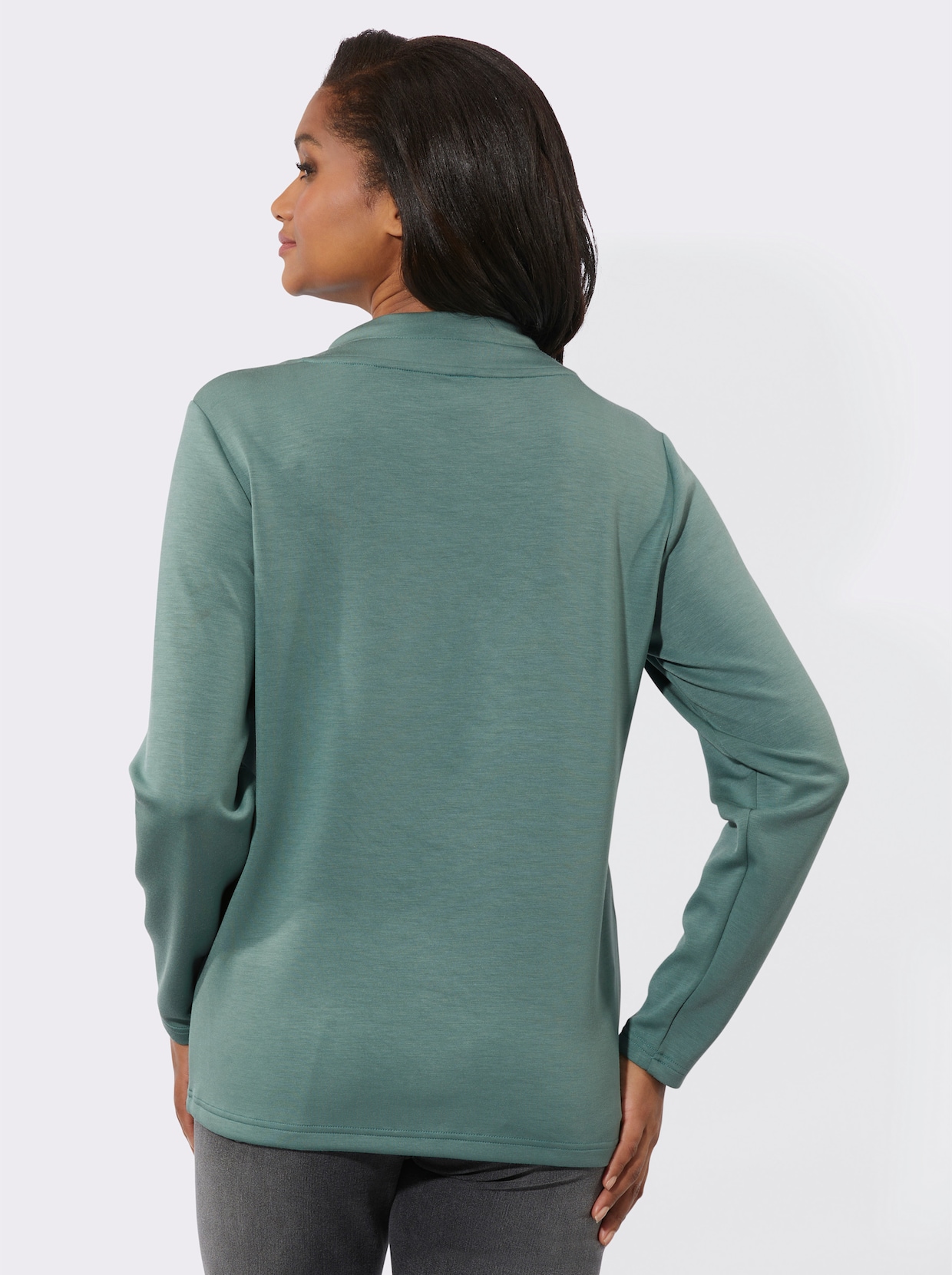 Shirt met lange mouwen - jade