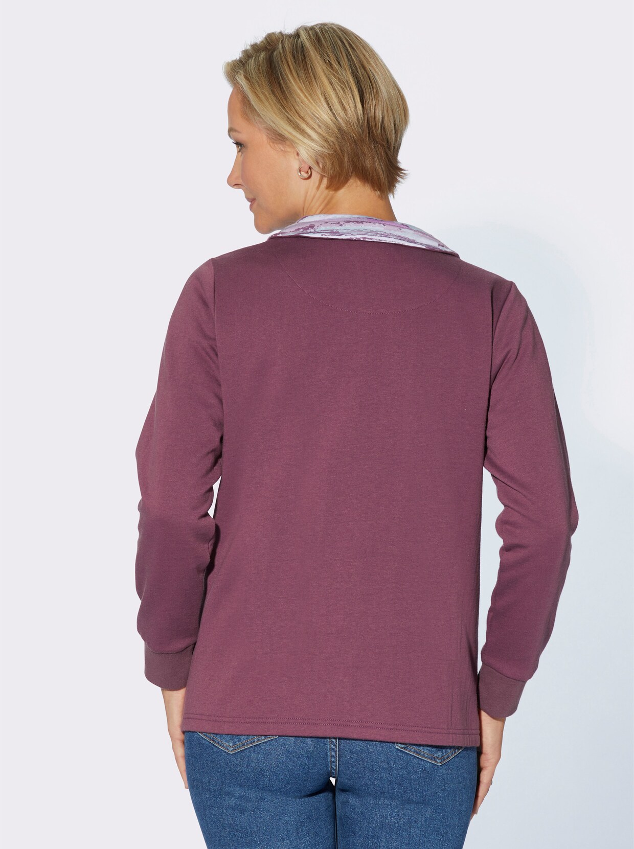 Shirtjacke - violett