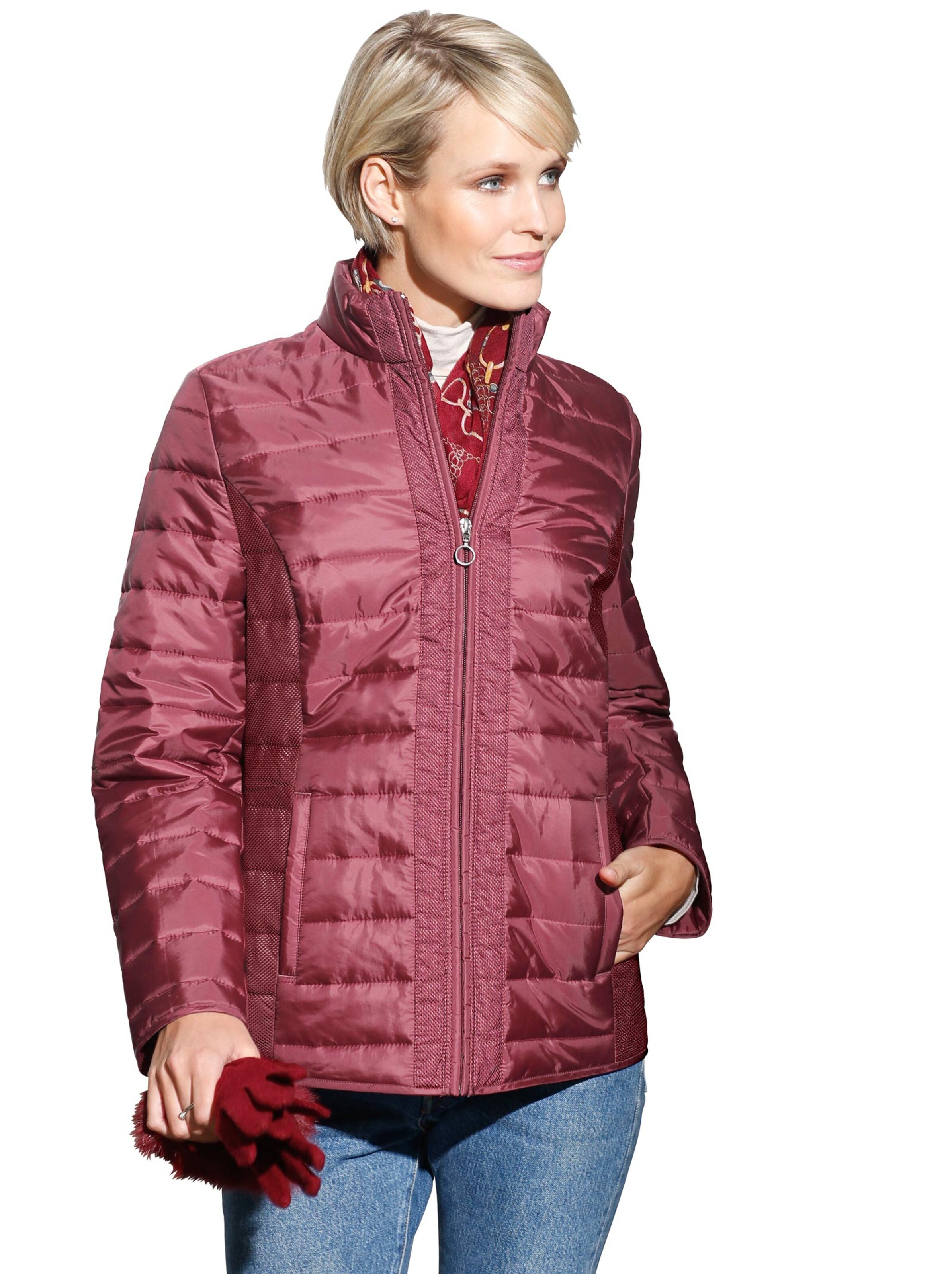 Jacke - bordeaux