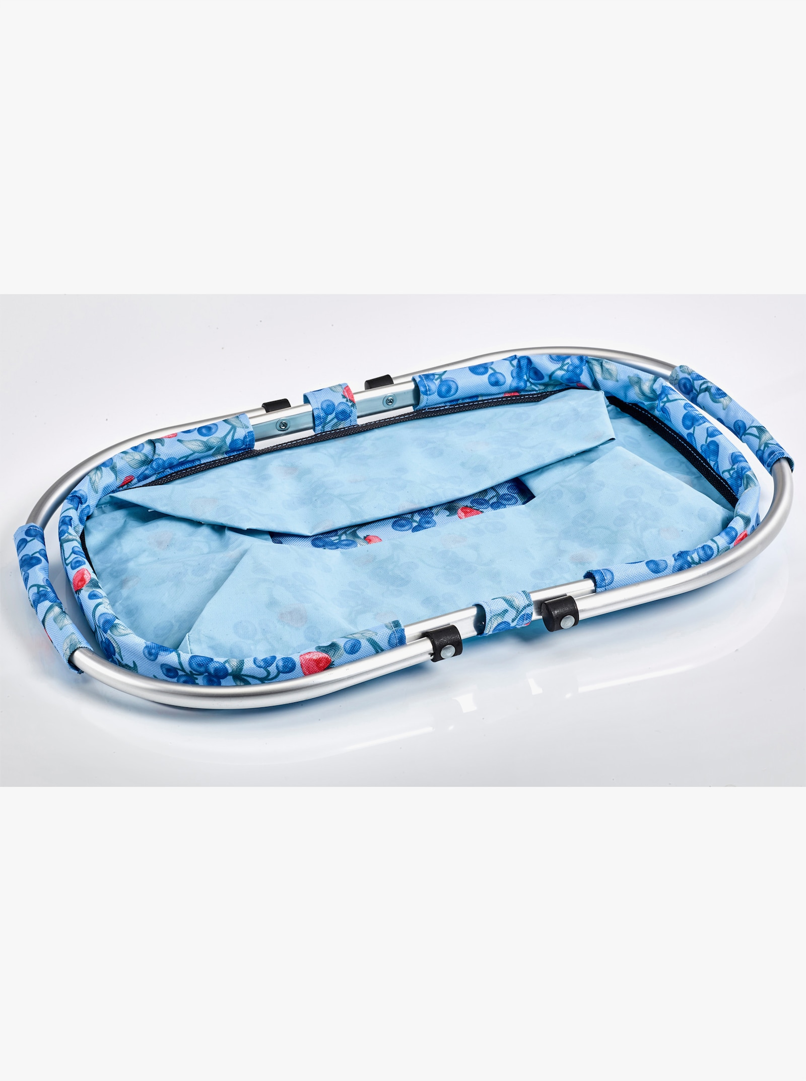 Einkaufskorb + Einkaufstasche - bleu