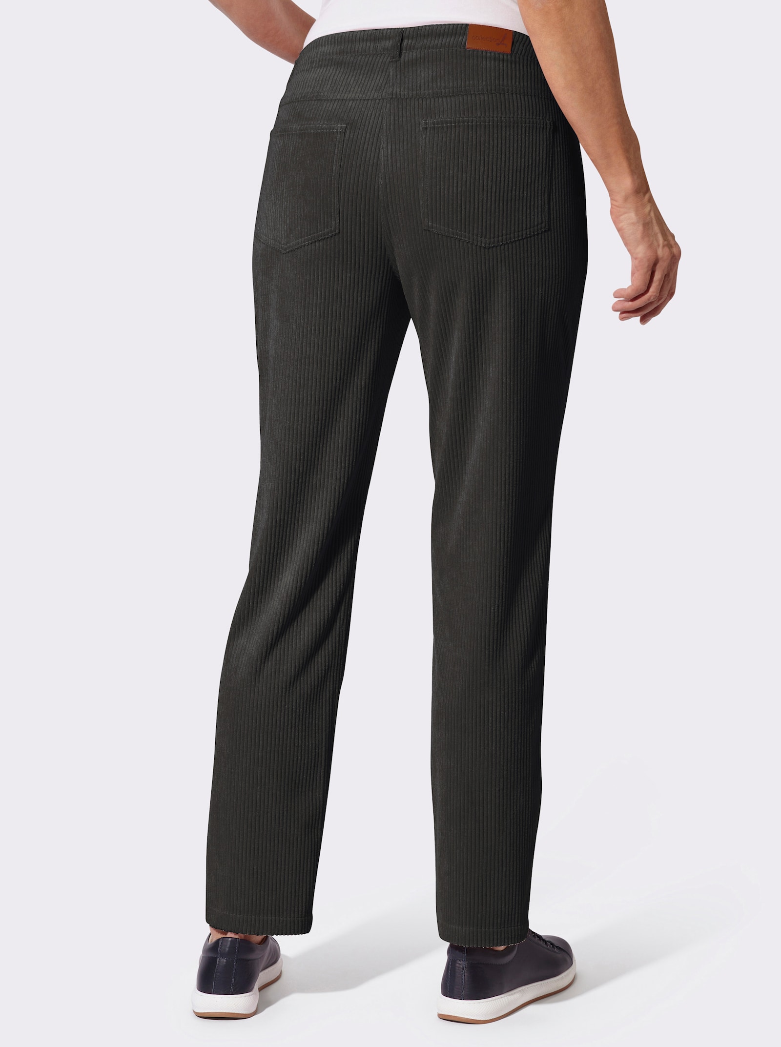 Cordhose in 5-Pocket-Form - graphit