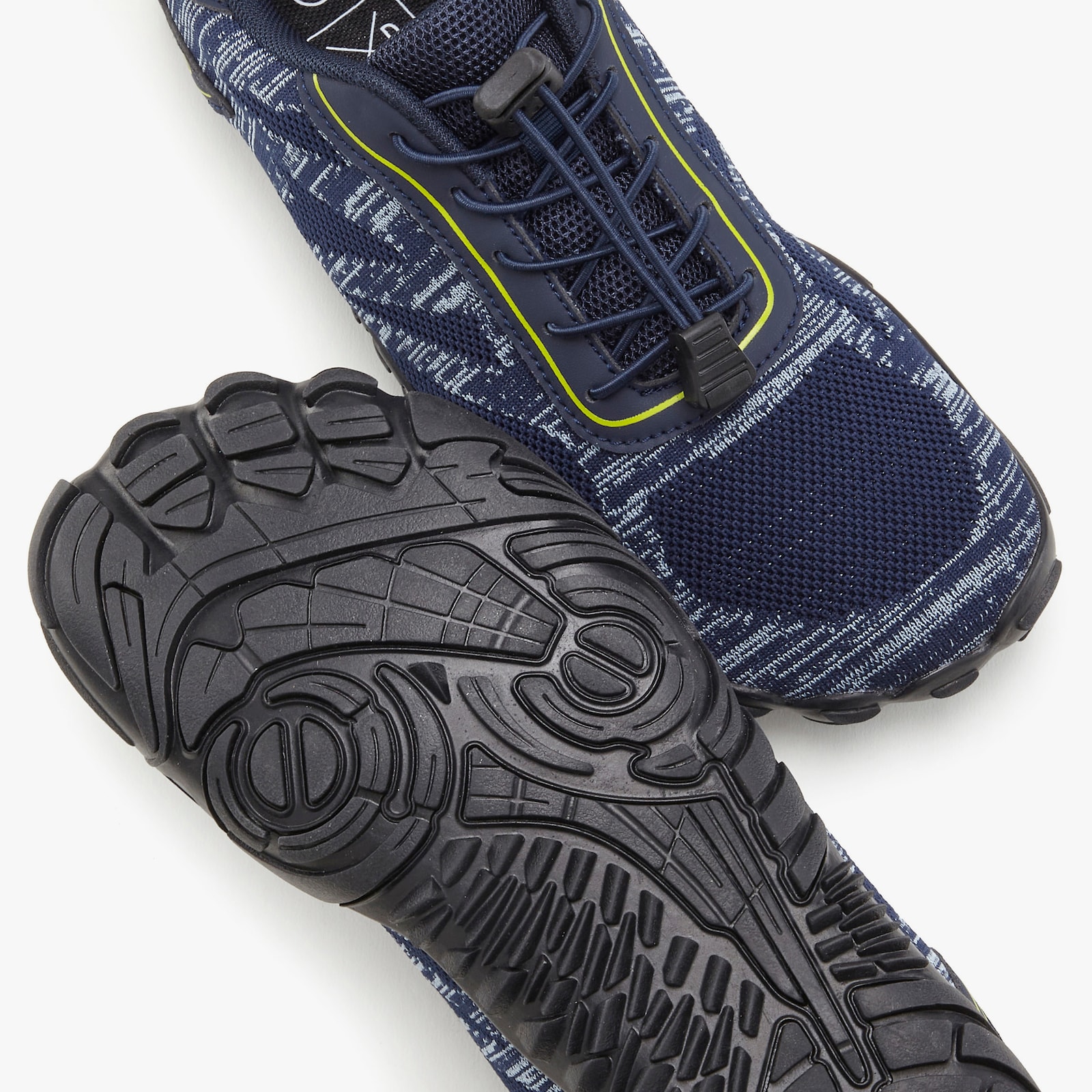 John Devin Sneaker - navy/gelb