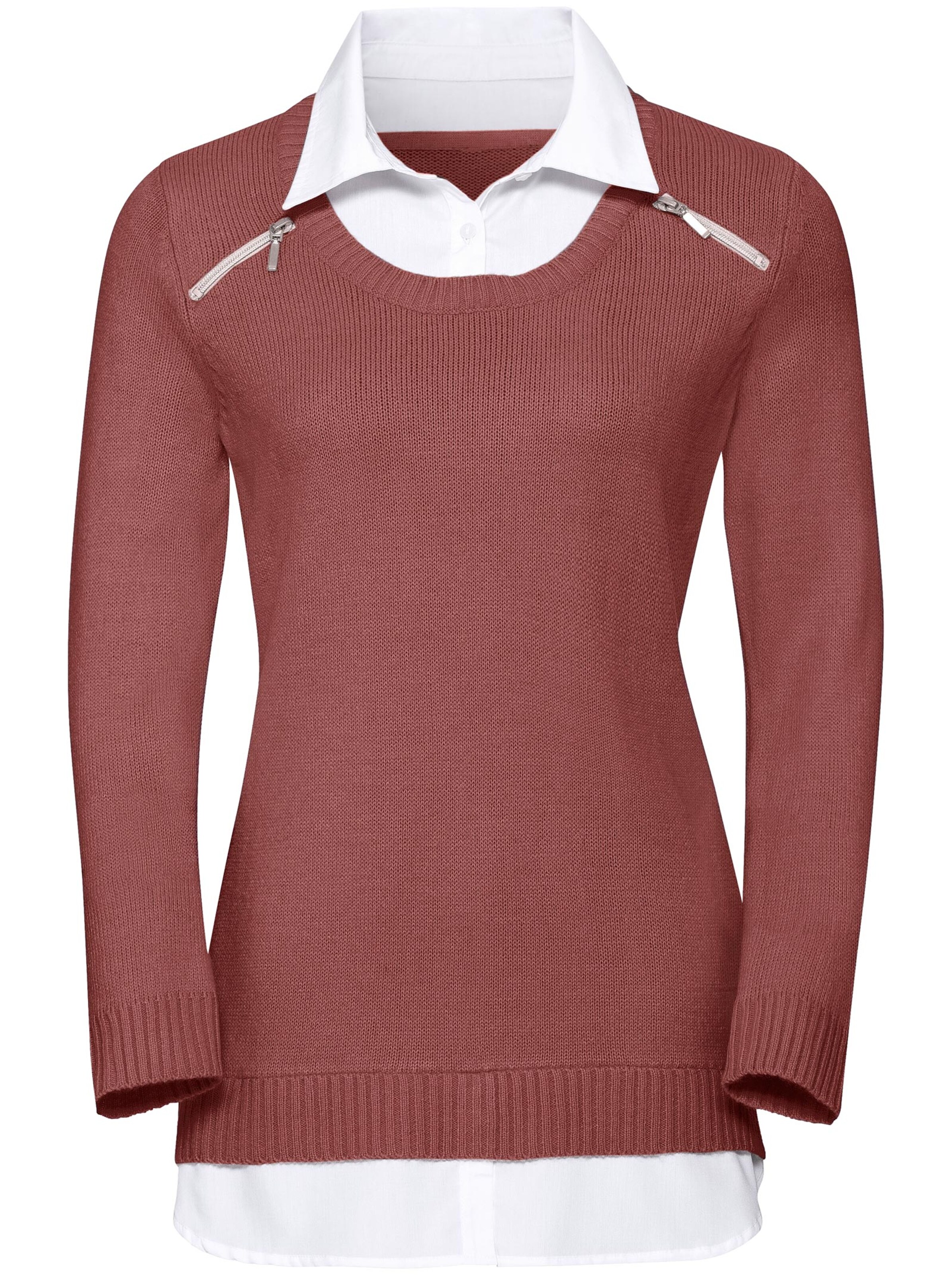 Pullover - rosenholz