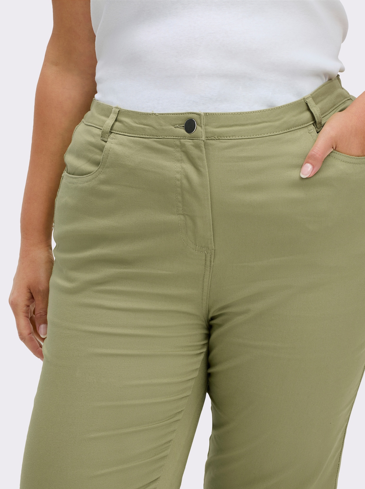 Jeans mit Stretch-Anteil - schilf