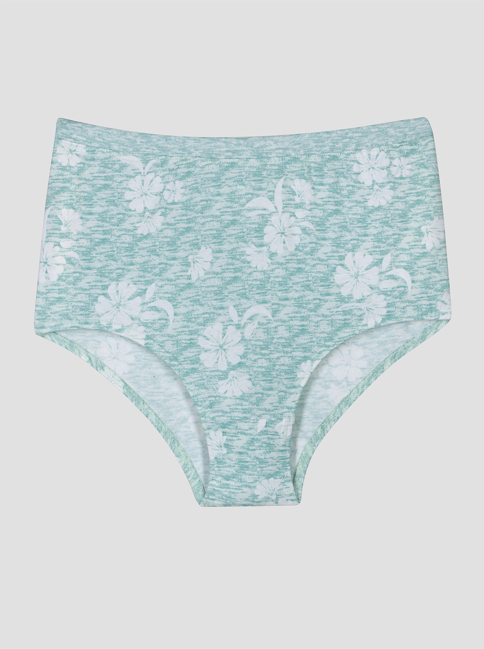 Kalhotky s pasem v balení po 4 ks - pestrá-melír