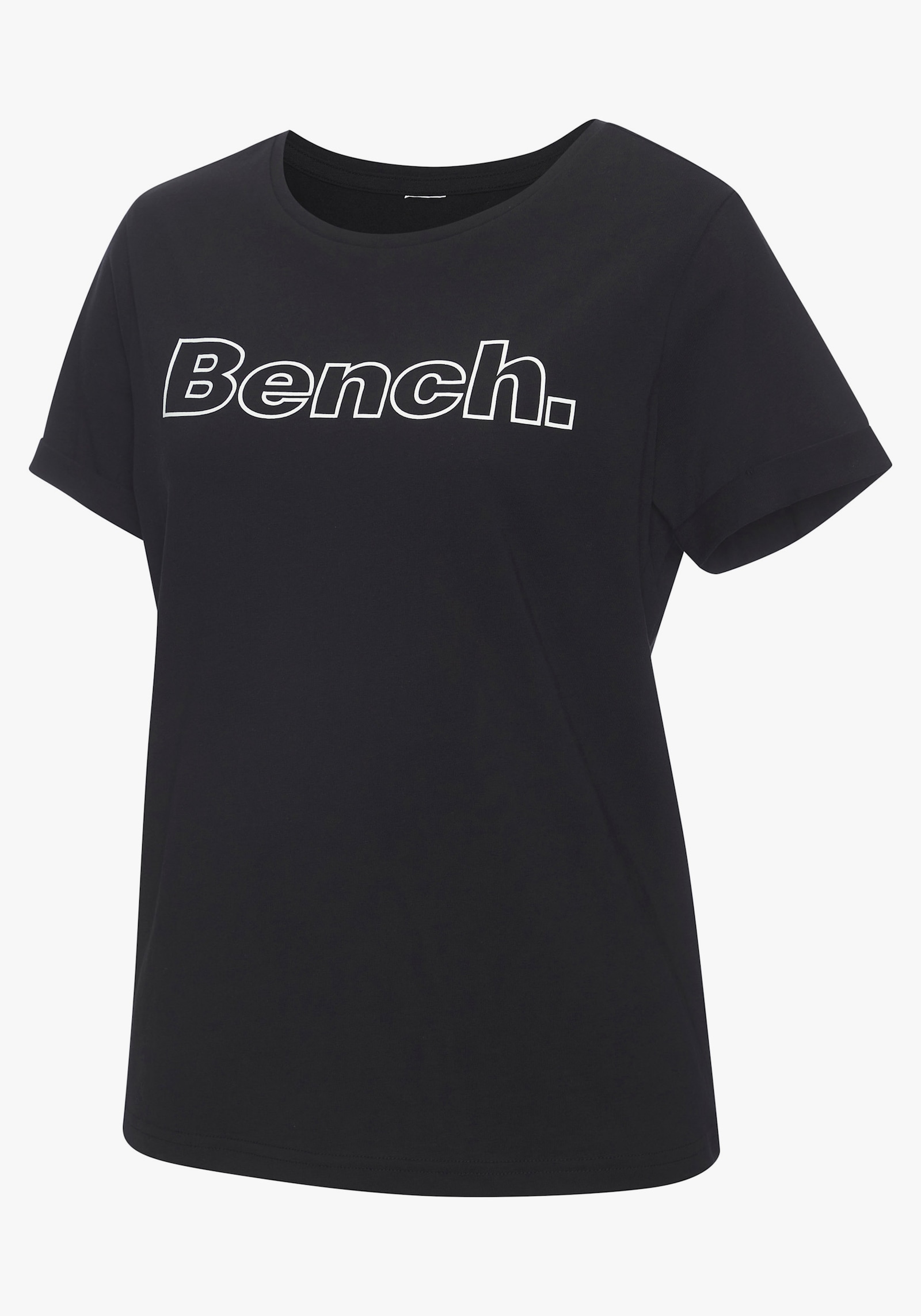 Bench. Loungewear T-Shirt - 1x weiss, 1x schwarz