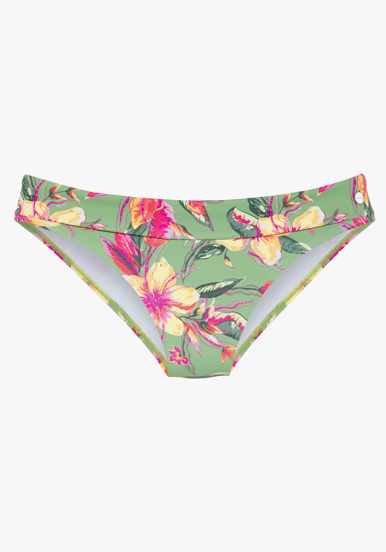 LASCANA Bikinibroekje - salie/pink bedrukt