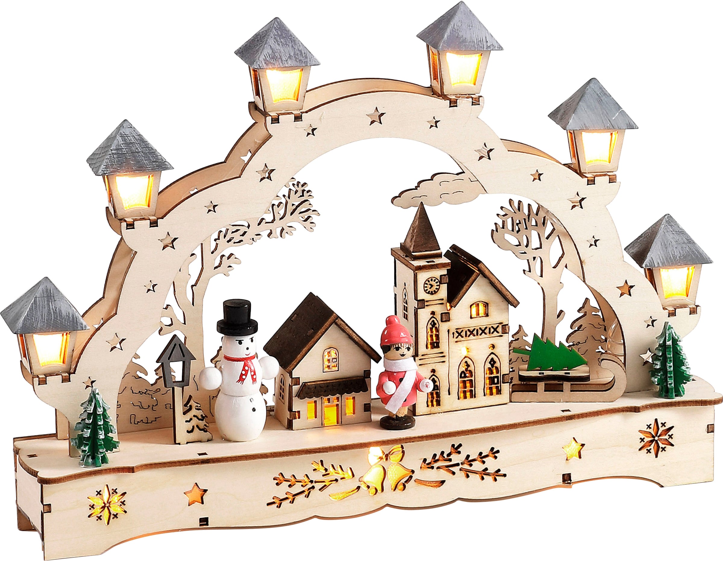 Weihnachtslichterbogen