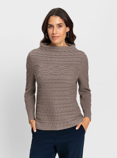 Pullover - taupe