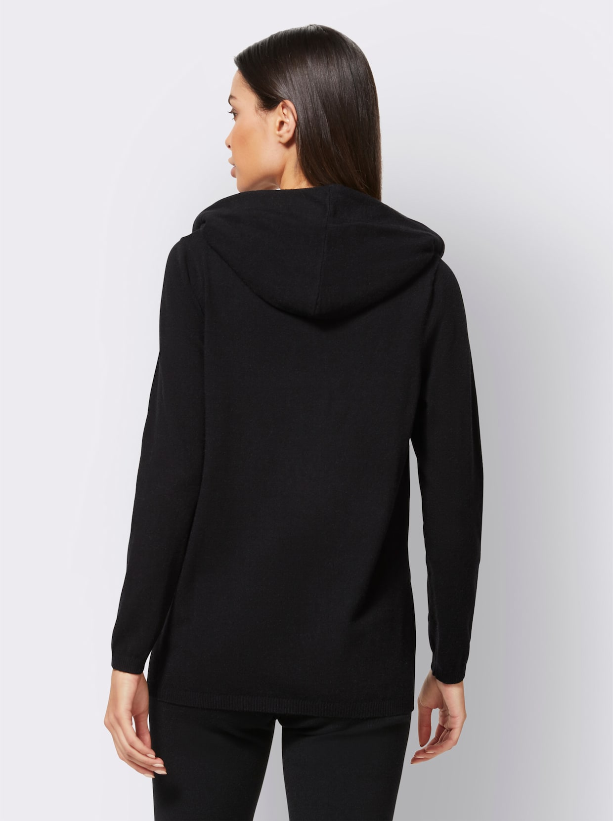 heine Kapuzenpullover - schwarz