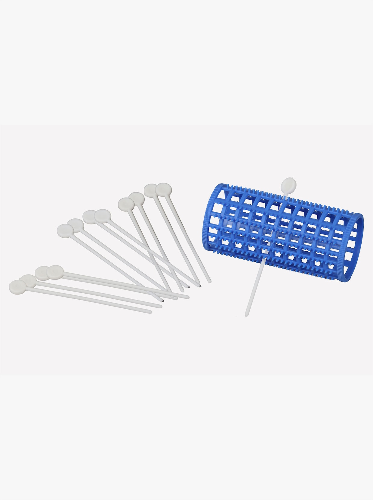 Lockenwickler-Set - bleu