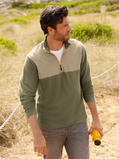 Catamaran Langarmshirt - khaki