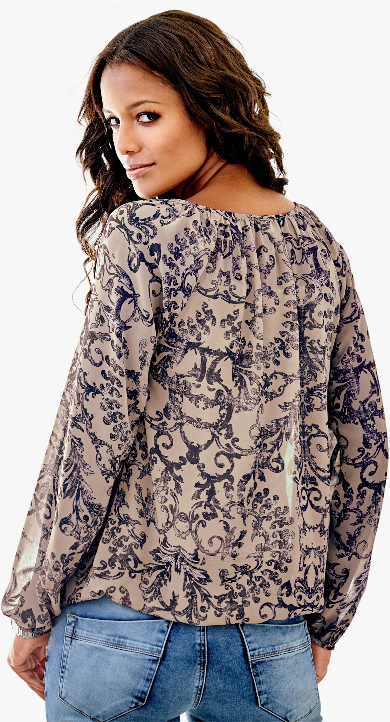 heine Comfortabele blouse - zand