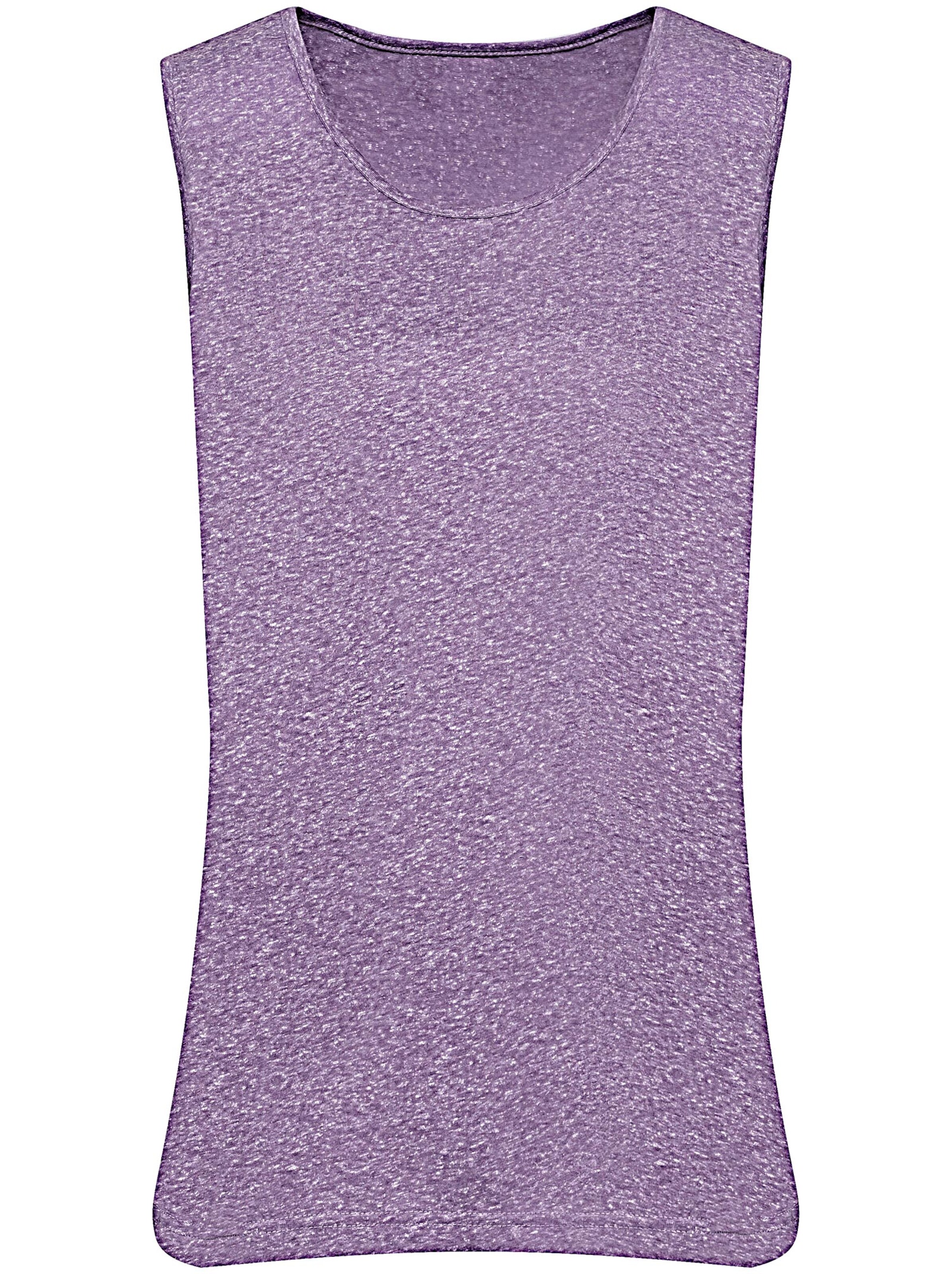 Shirttop - lavendel-meliert