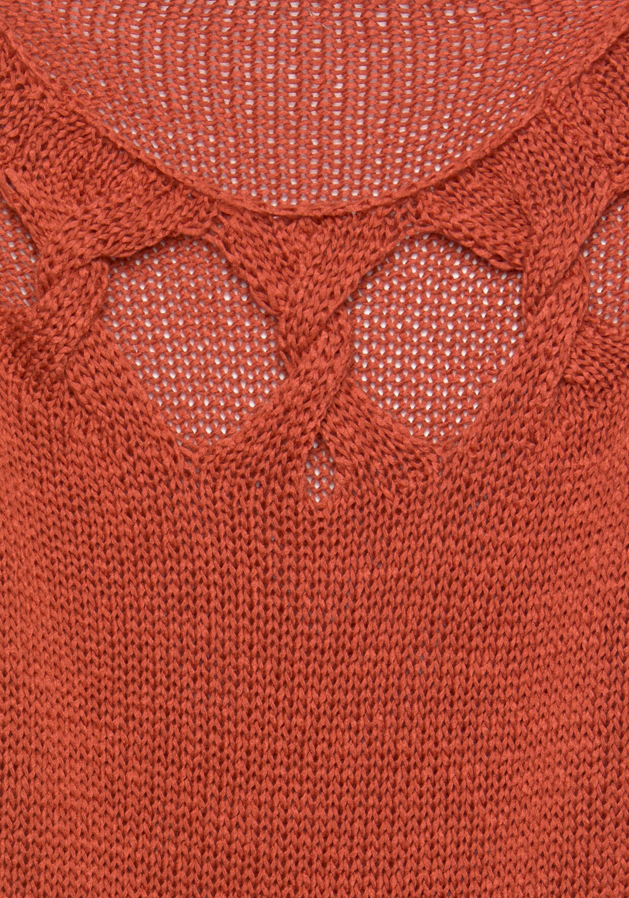 LASCANA Strickpullover - rostrot