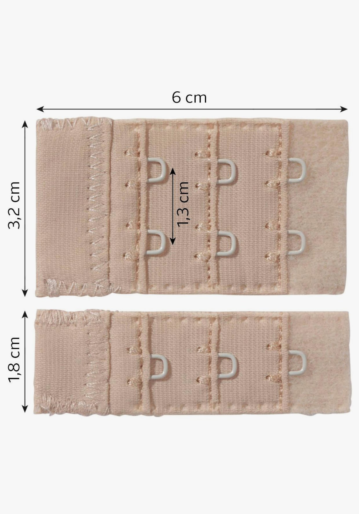 LASCANA Behaverlengstuk - 1x karamel. 1x wit, 1x zwart