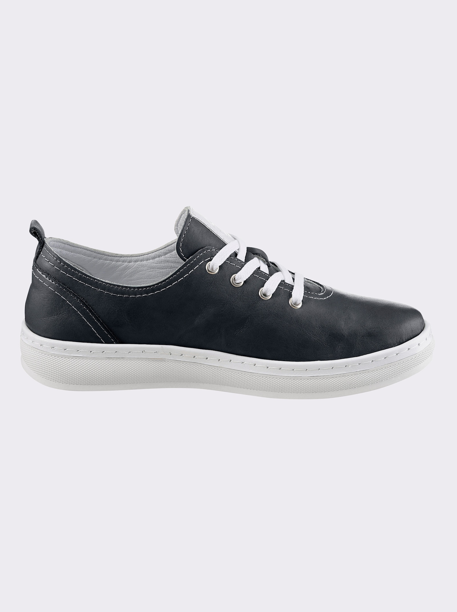 Andrea Conti Sneaker in Leder-Qualität - marine