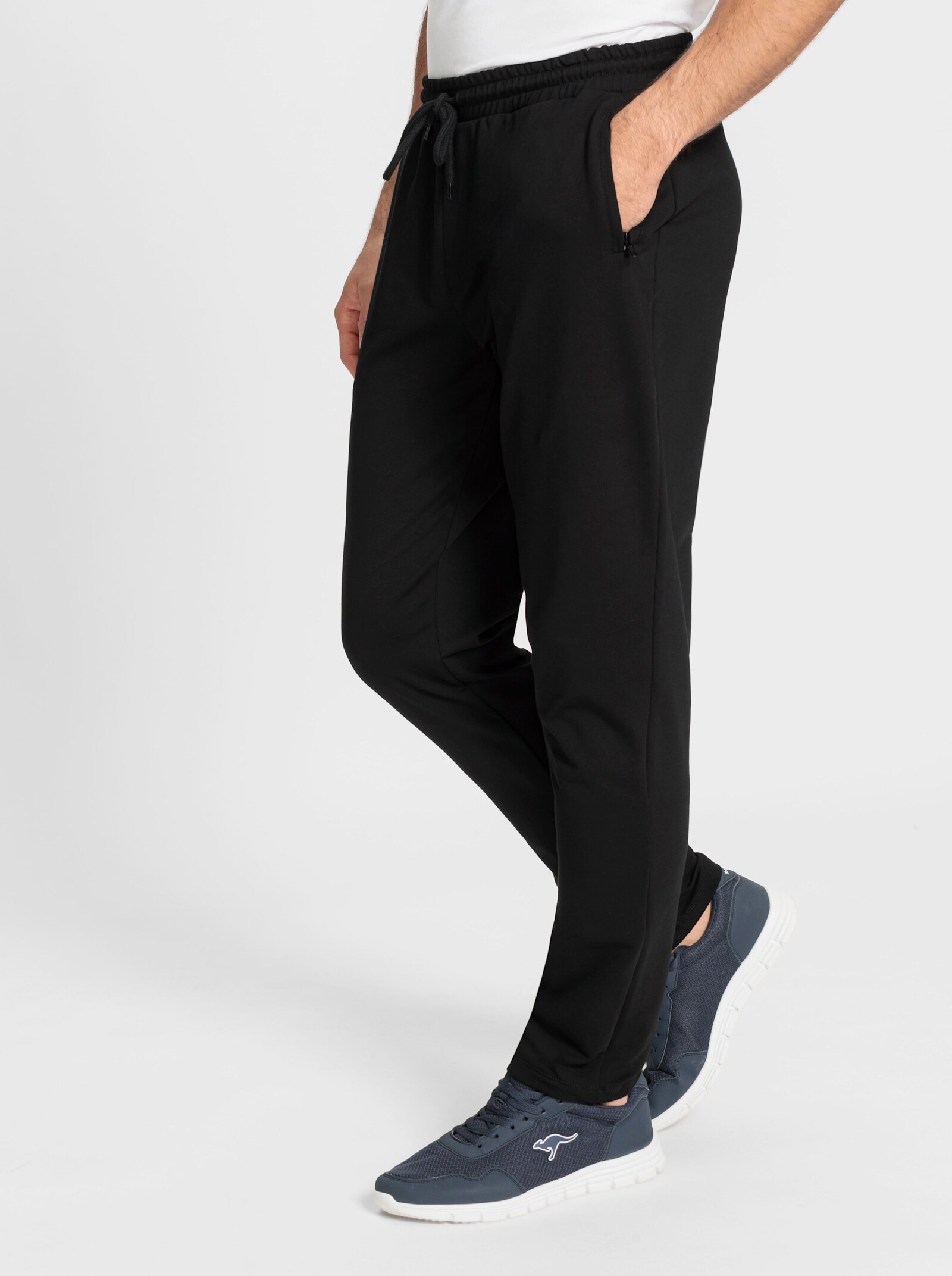 Catamaran Sports Vrijetijdsbroek met verborgen ritszakken - zwart