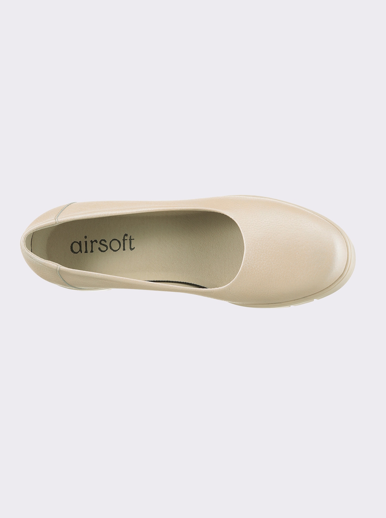 airsoft modern+ Slipper - champagner-meliert
