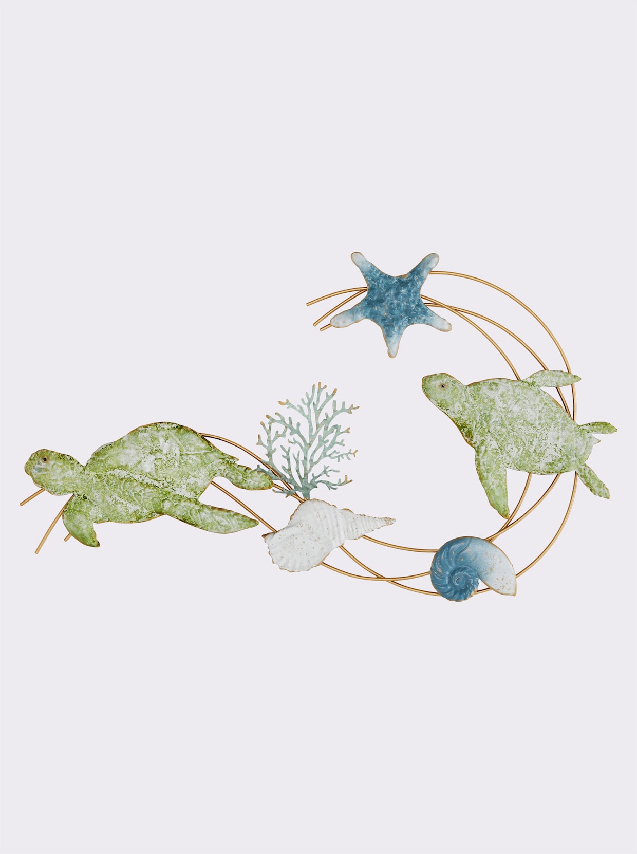 heine home Wanddecoratie - groen/blauw