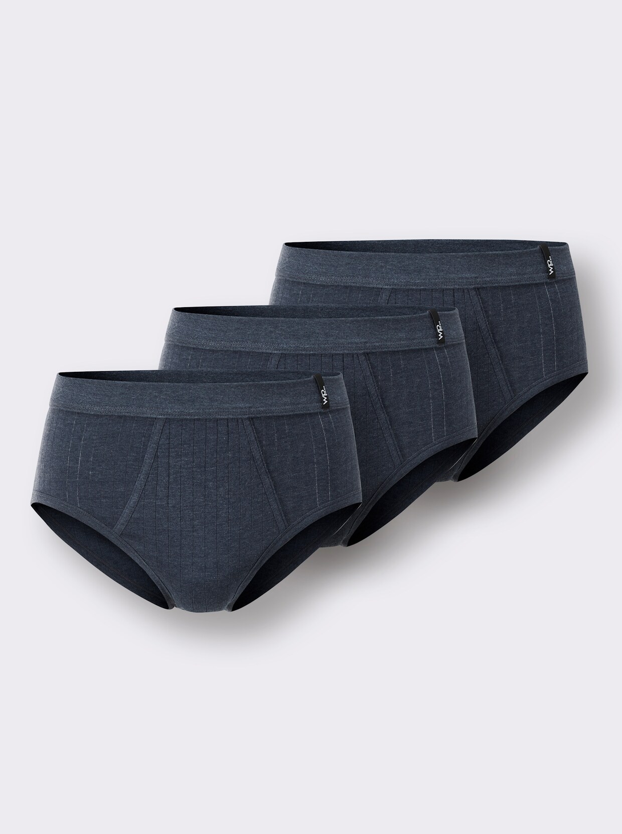 wäschepur men Slips - donkerblauw gemêleerd