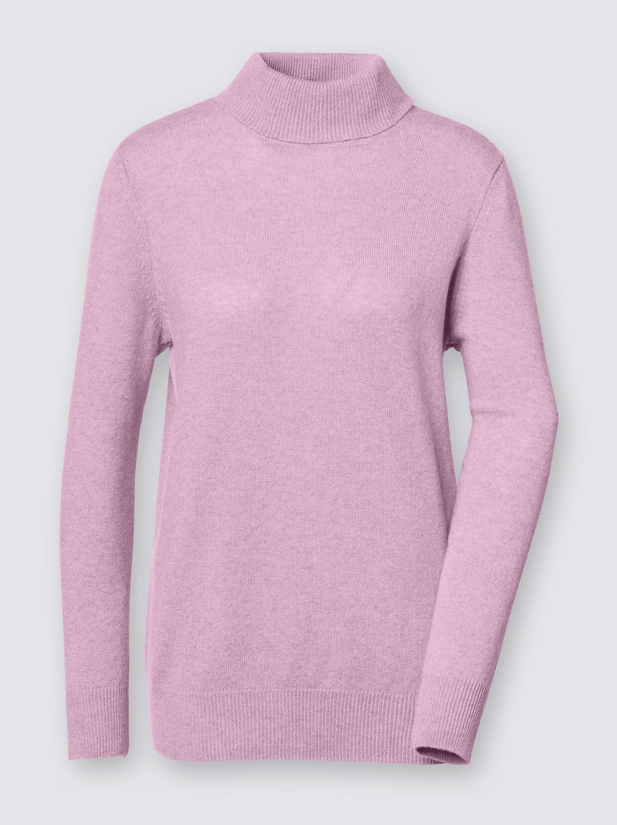 Creation L Premium Pullover van kasjmier - roze gemêleerd