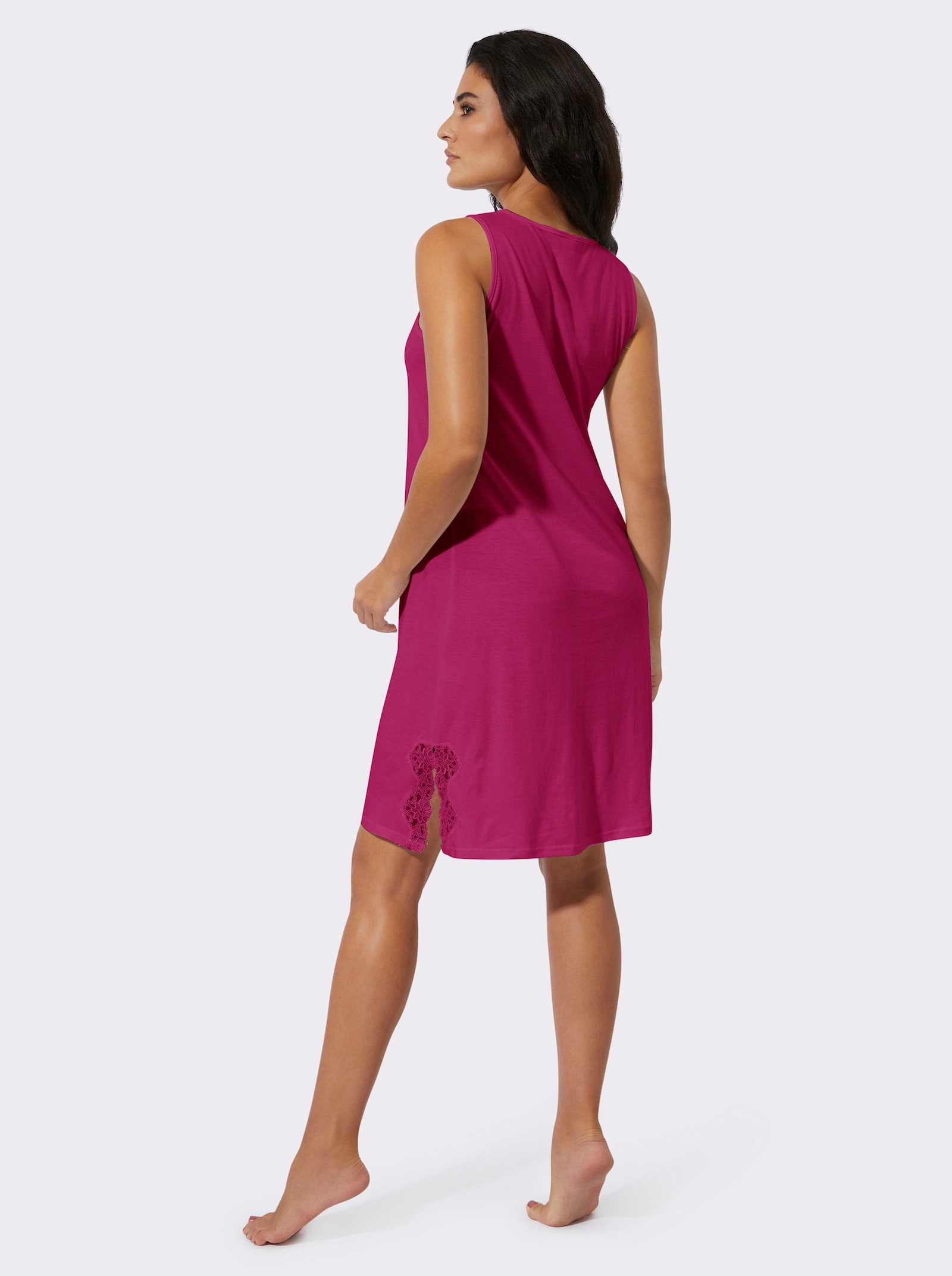 wäschepur Nachthemd - fuchsia