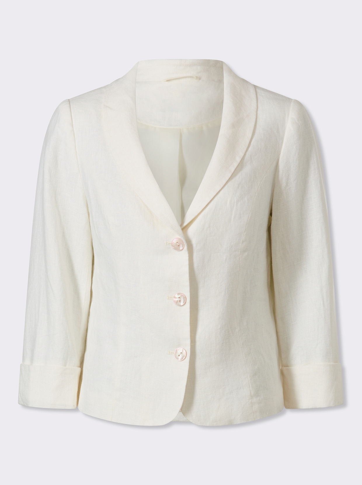 heine Leinenblazer - ecru