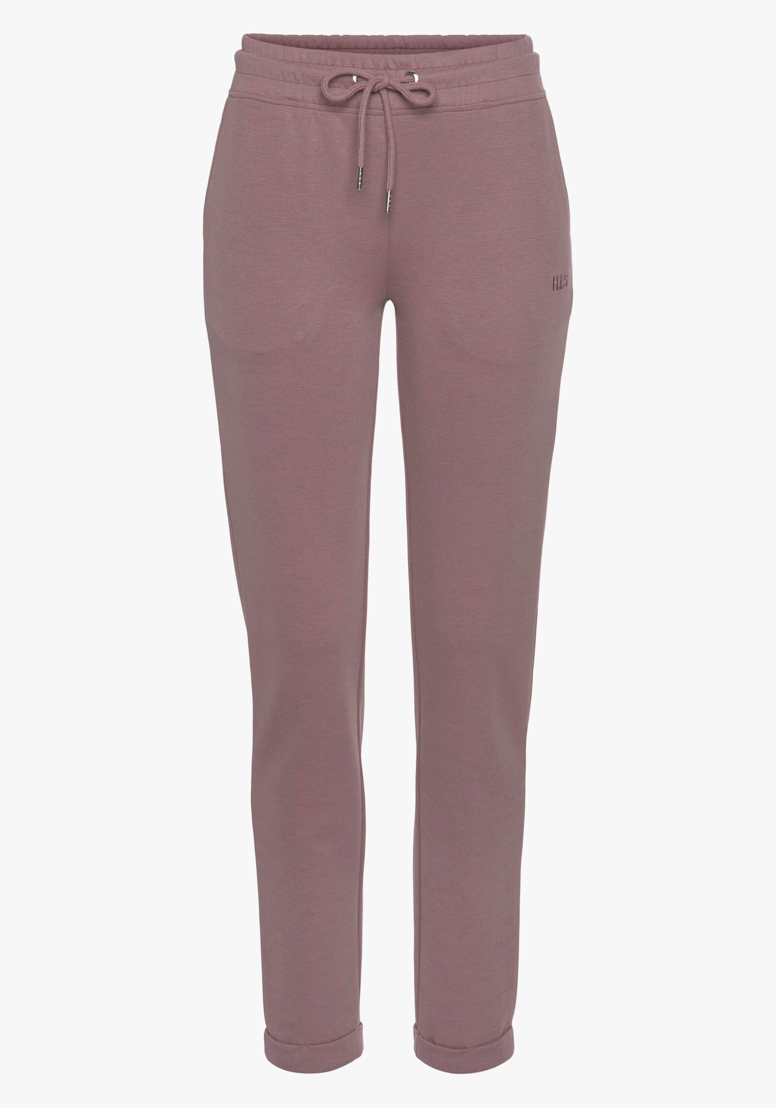 H.I.S Pantalon molletonné - mauve