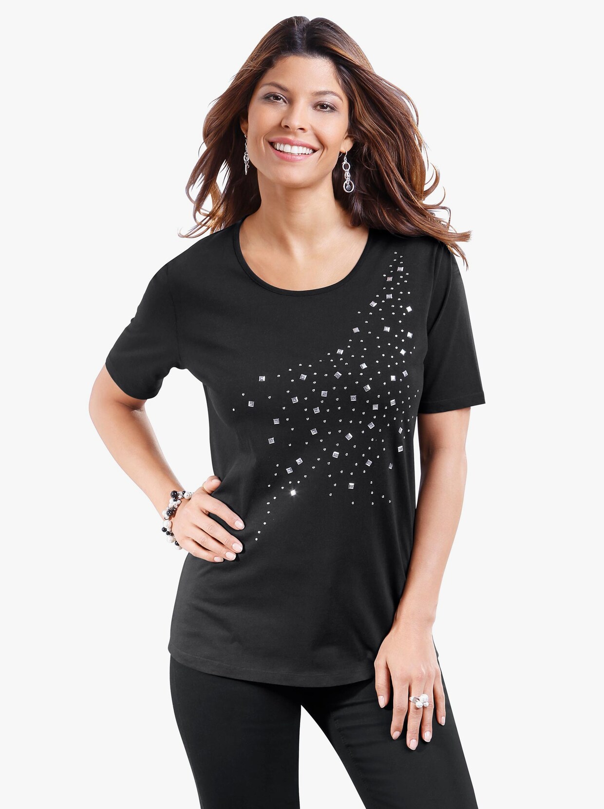 Shirt met korte mouwen - zwart