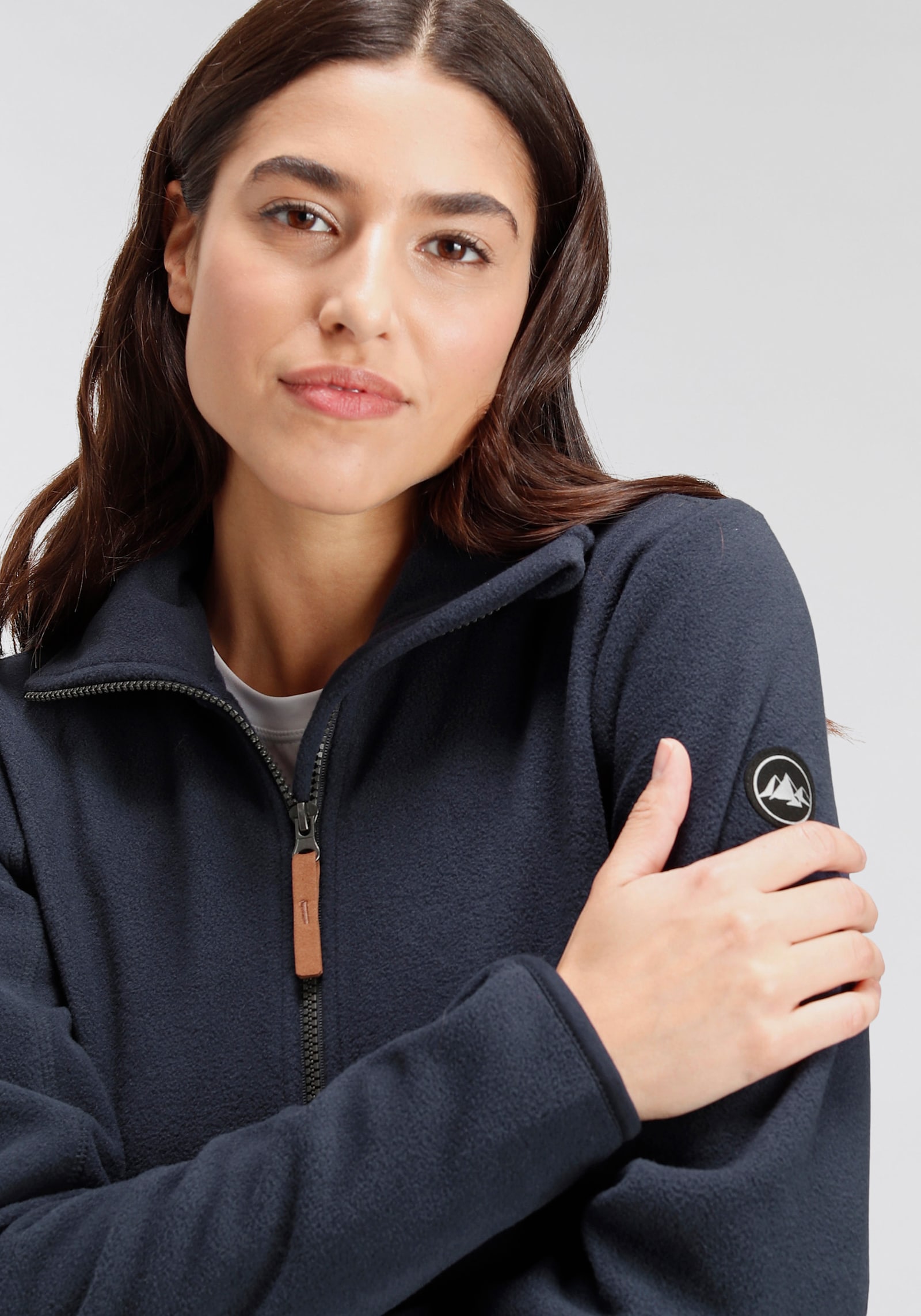 Polarino Fleecejacke - marine