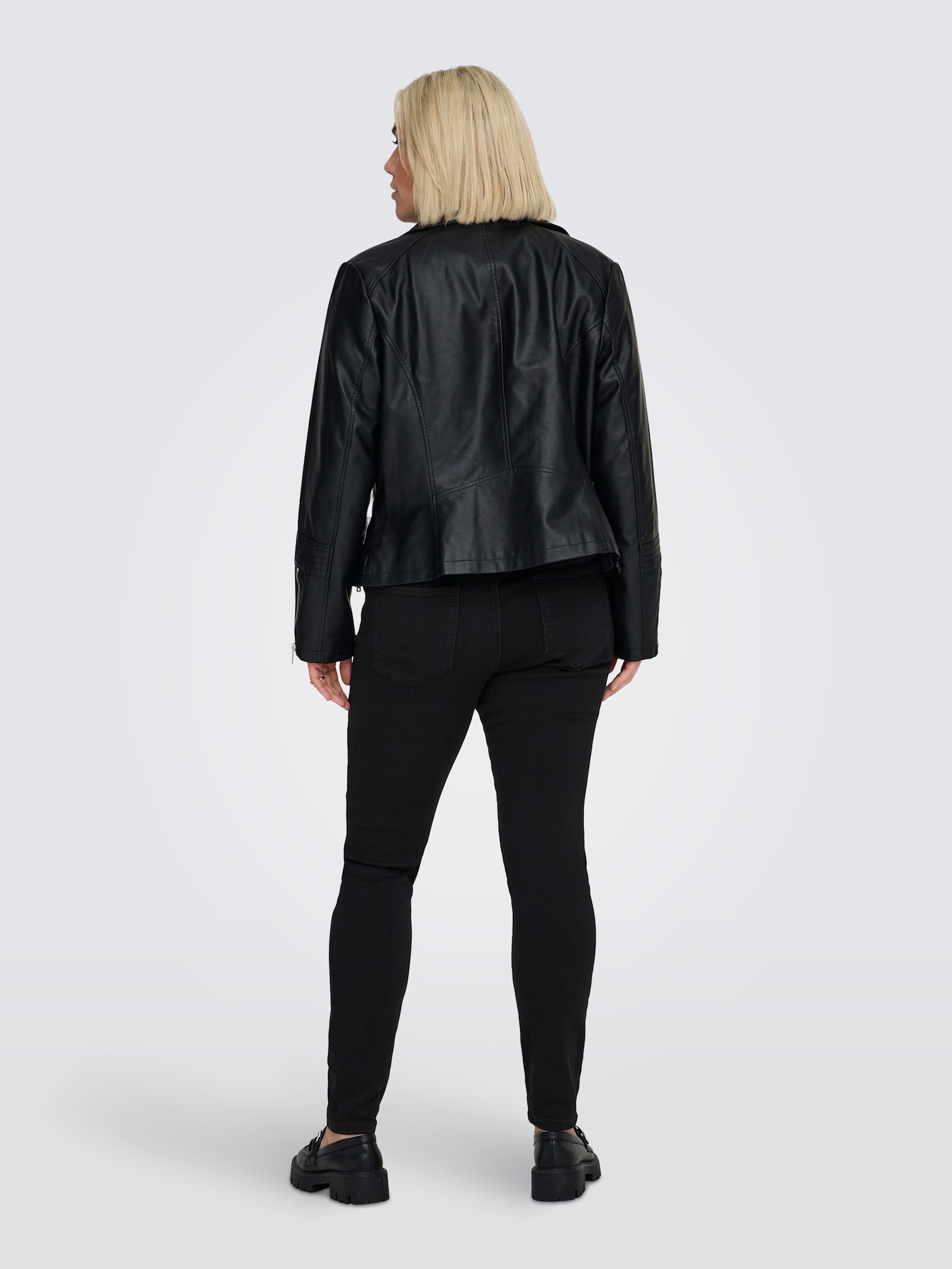 Skinny-fit-Jeans - black