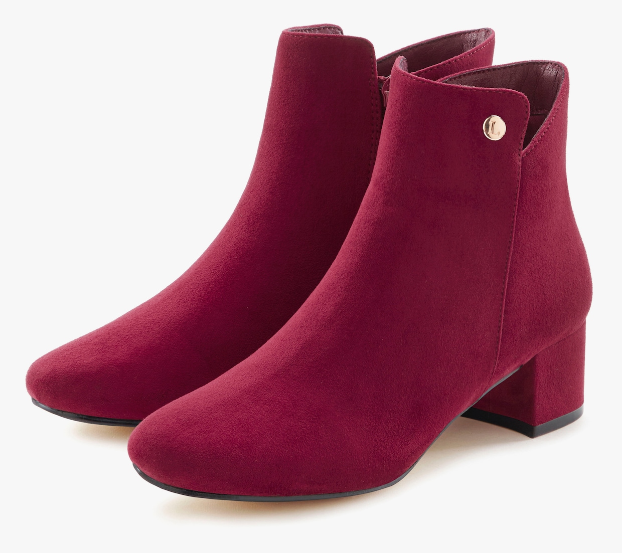 LASCANA Bottines - bordeaux