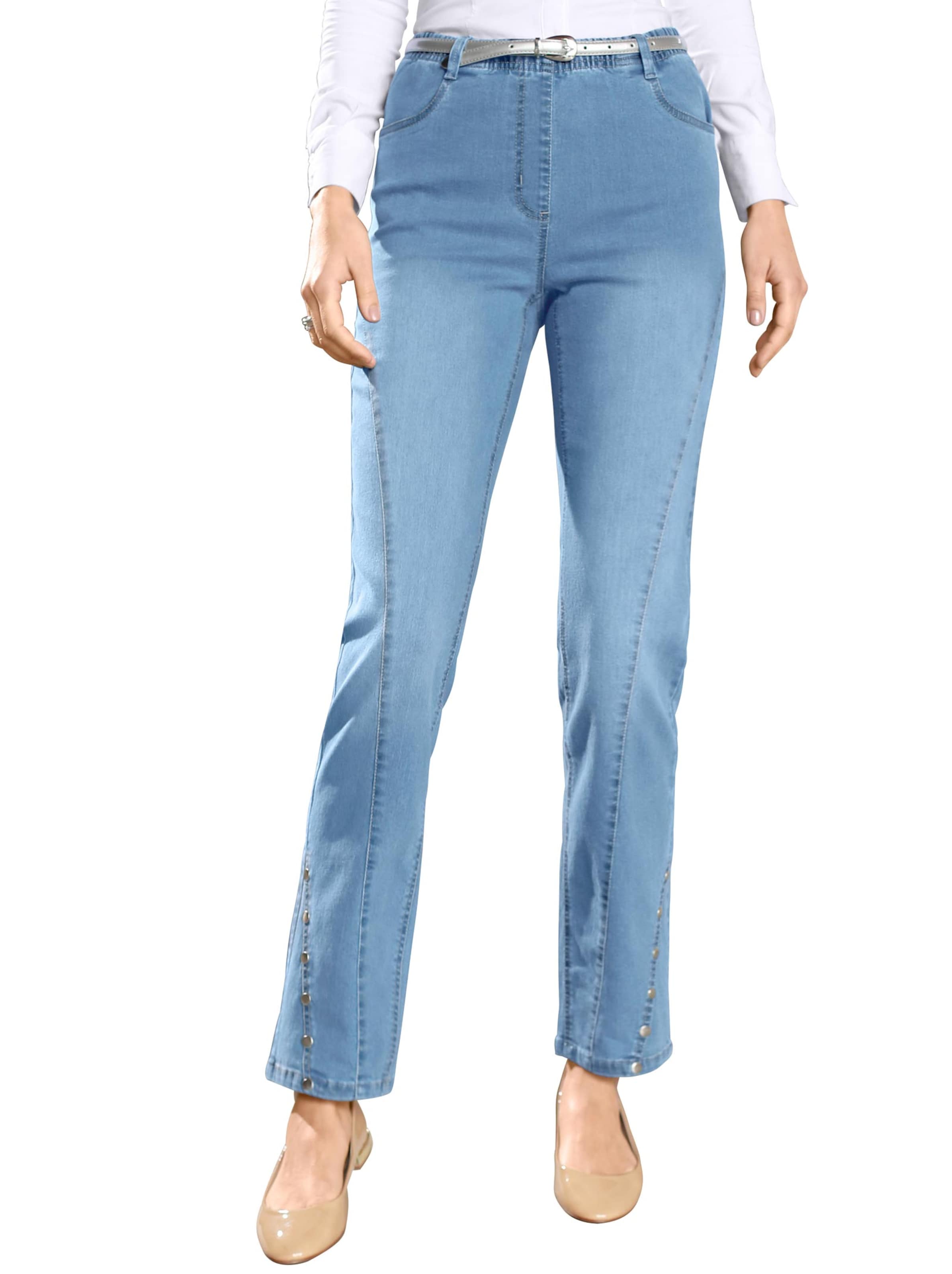 Jeans - blue-bleached