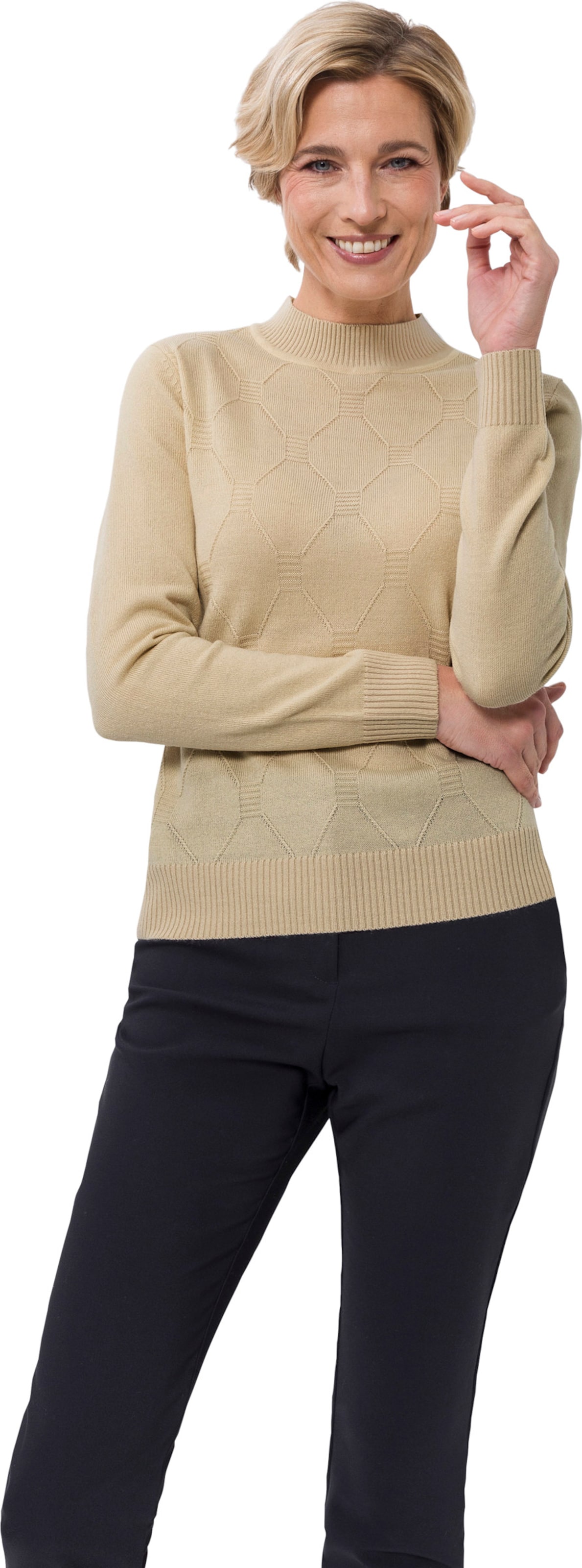 Thumbnail - Stehkragenpullover