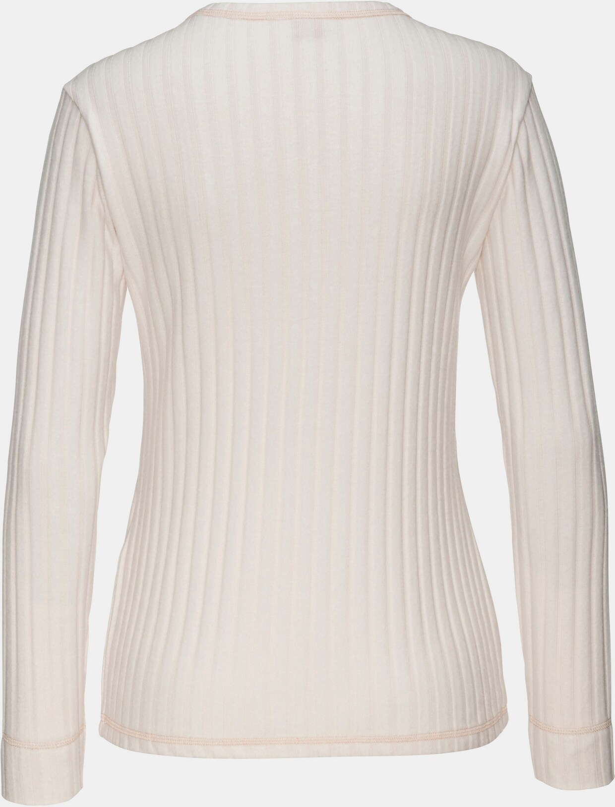 s.Oliver Langarmshirt - hellbeige