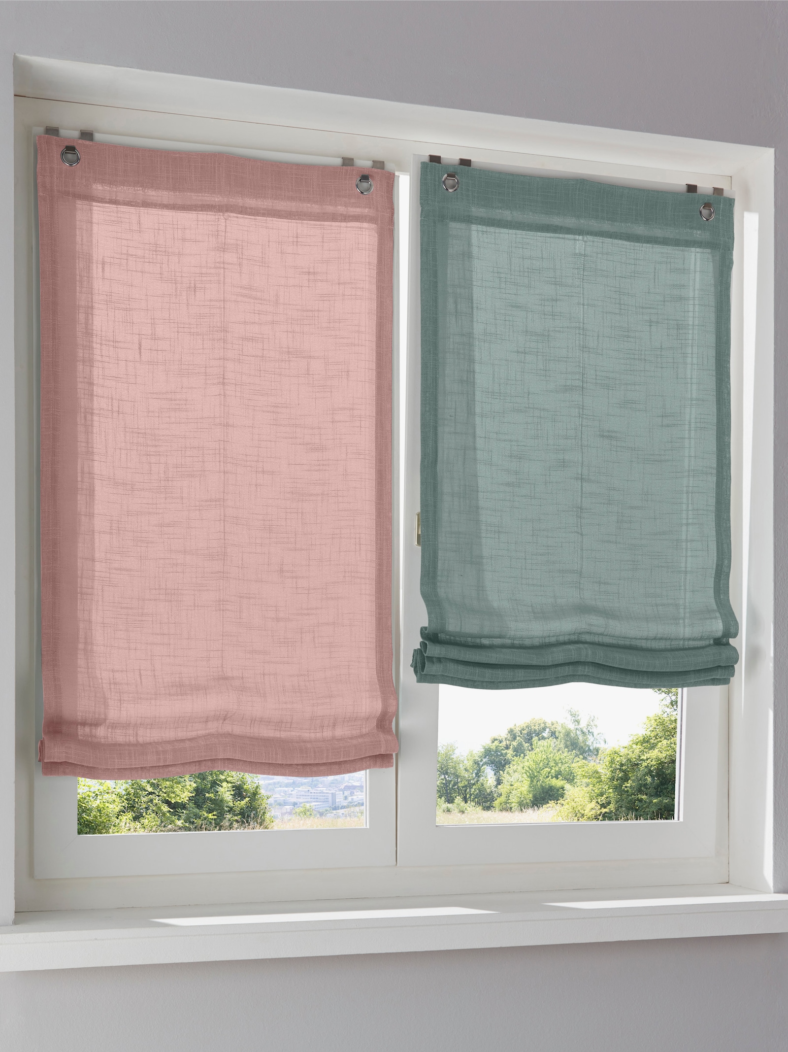 heine home Raffrollo - rose
