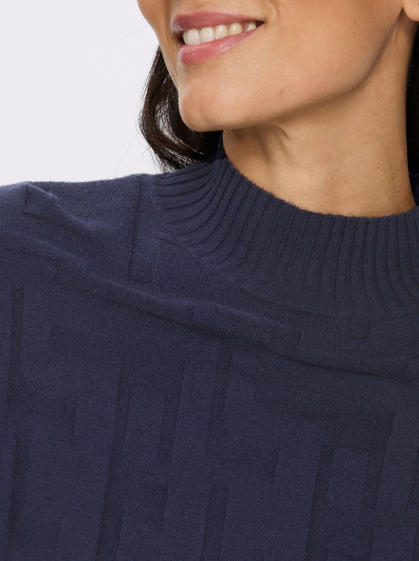 heine Jacquardpullover - marine