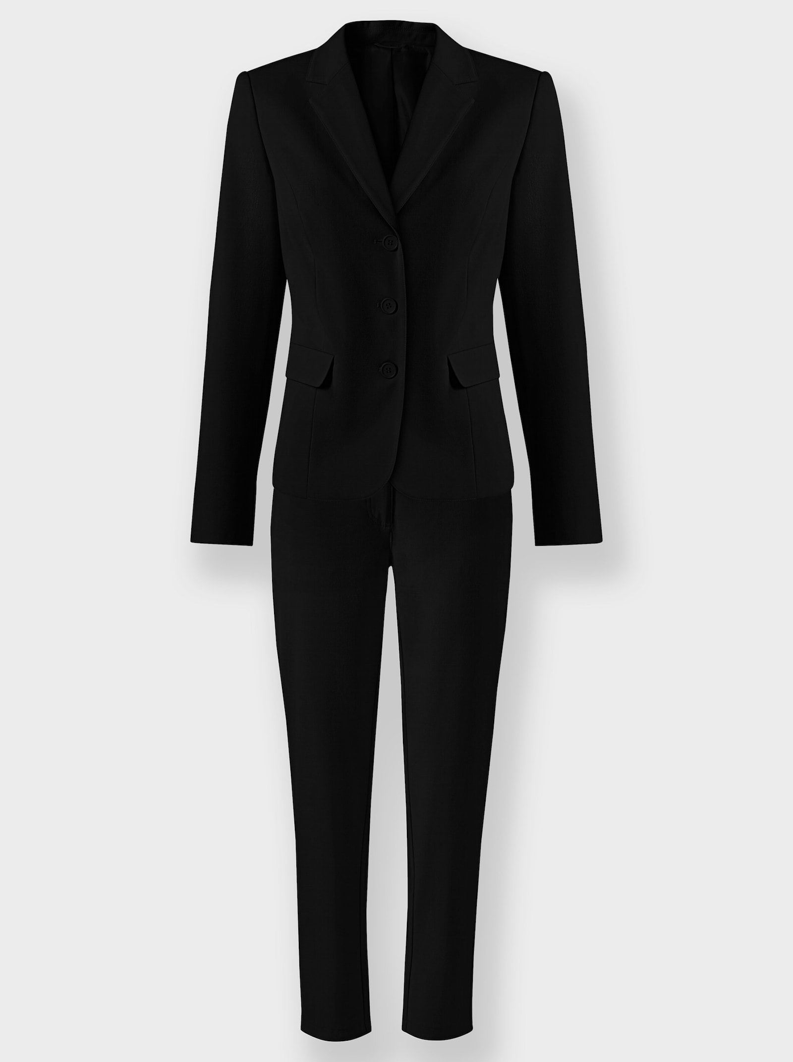 heine Hosenanzug in elastischer Qualität - schwarz