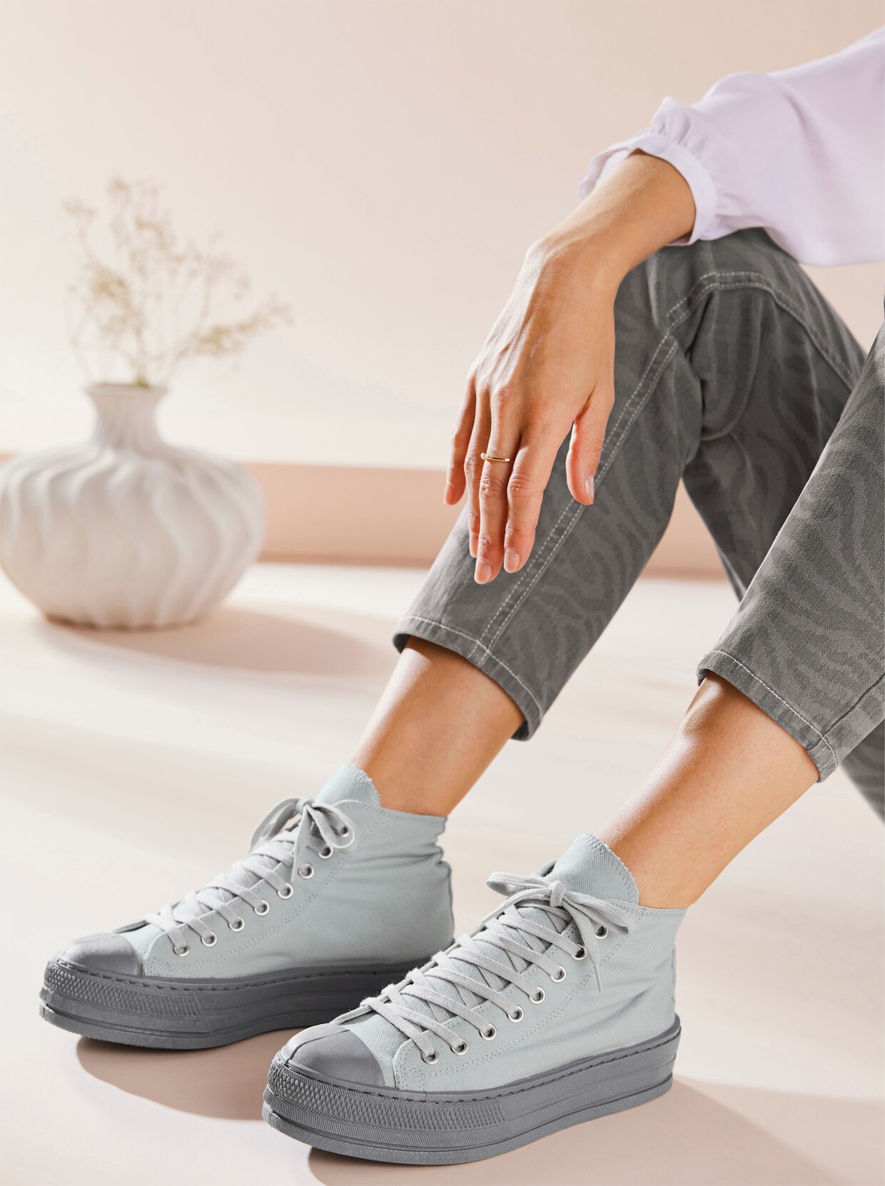 heine Sneaker - grau