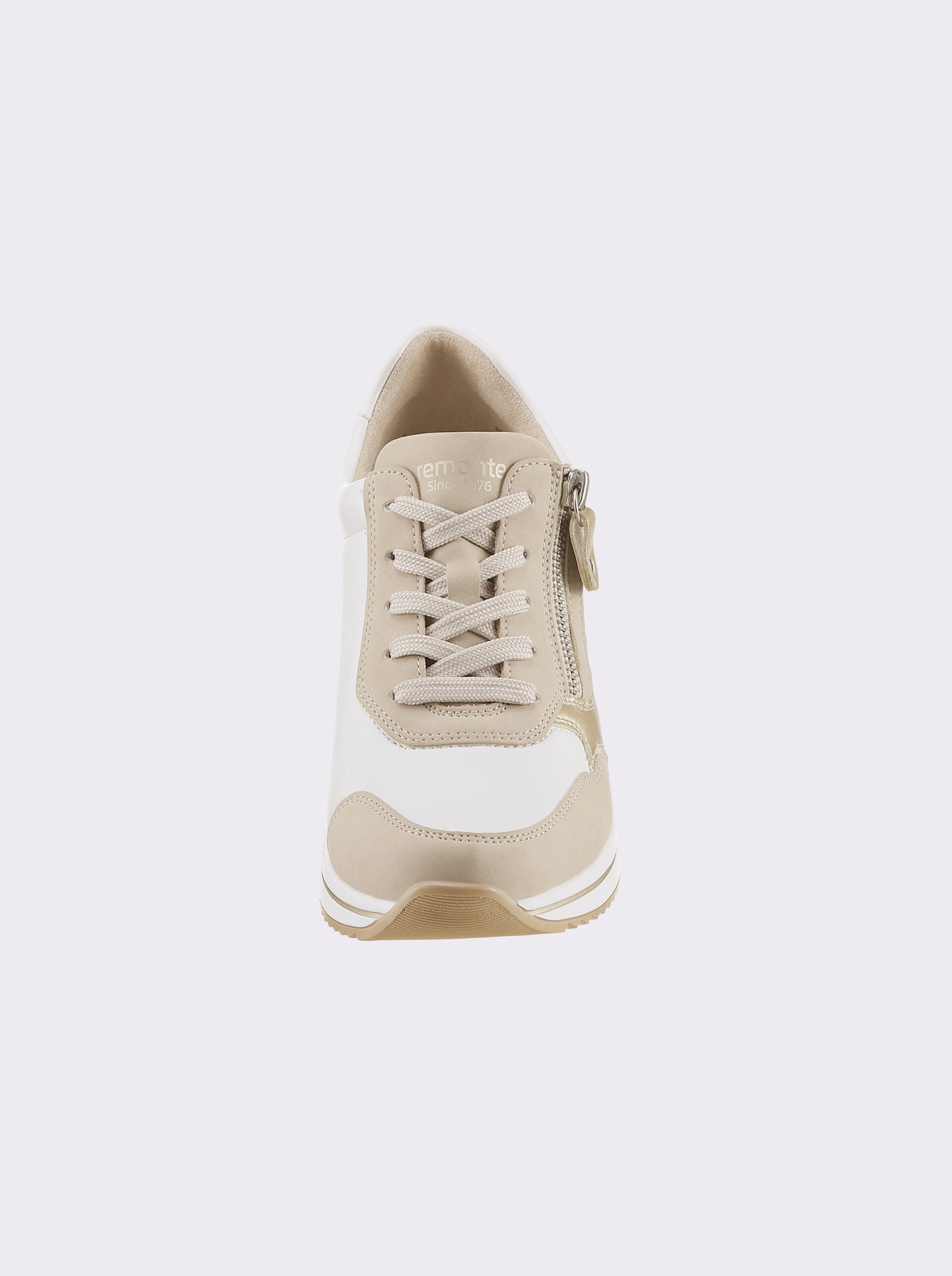 Remonte Sneaker , für orthopädische Einlagen geeignet - weiß-beige