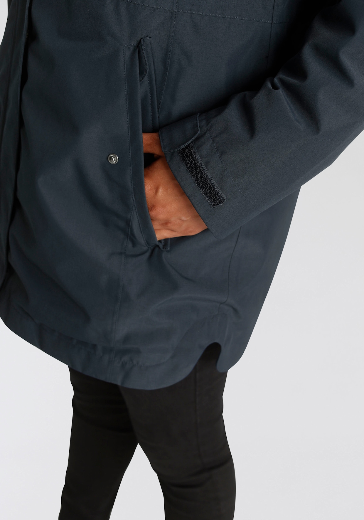 3-in-1-Funktionsparka - marine